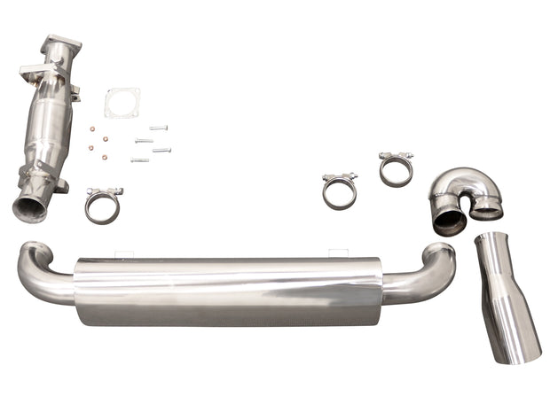Auspuffanlage mit Kat-Bypass und G-Pipe Endschalldämpfer-Bypass – Porsche 964 (1989–1994, nicht Turbo)