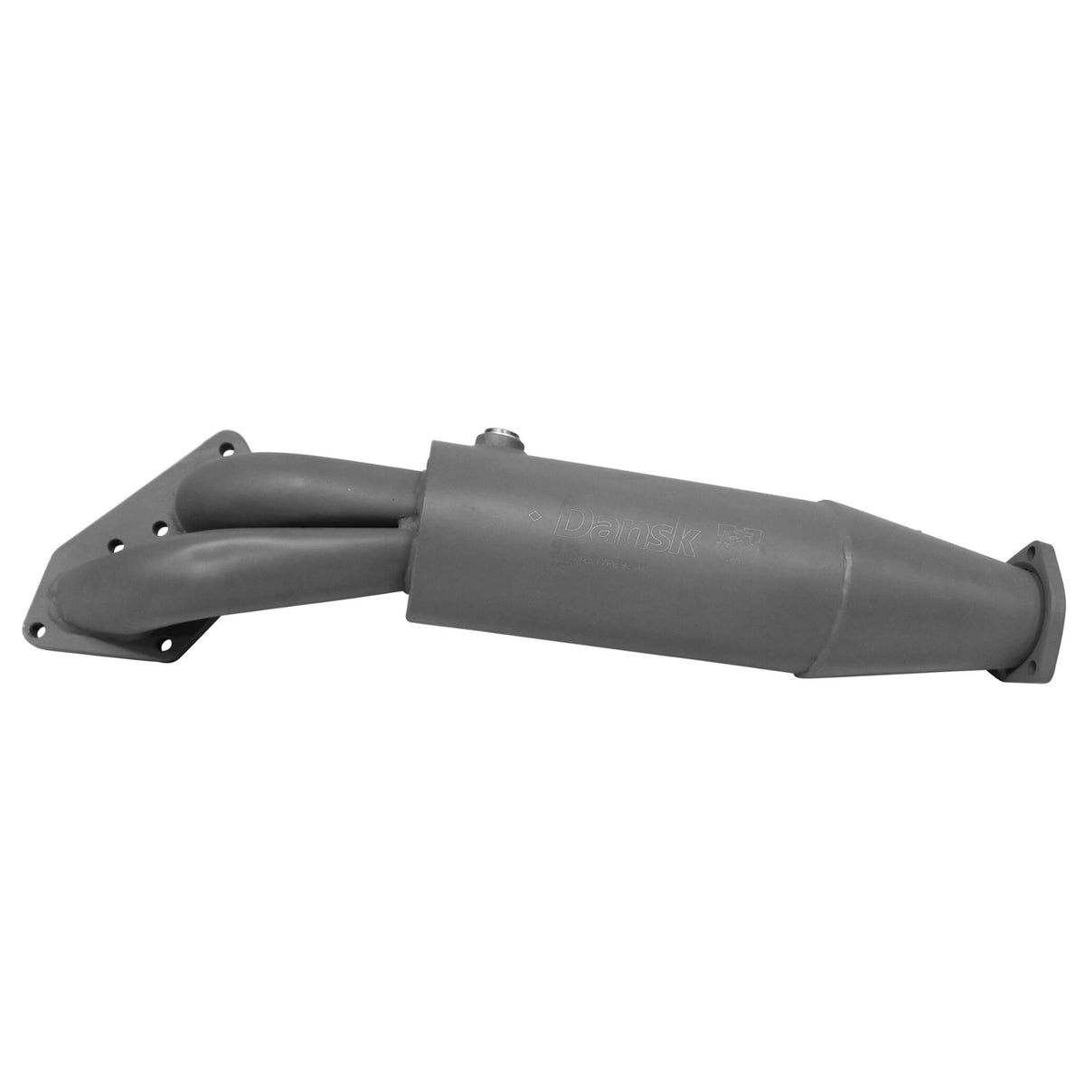 Pre-silencer (steel, grey painted) with TÜV/EC approval | Porsche 911 1974 – 89 | Dansk