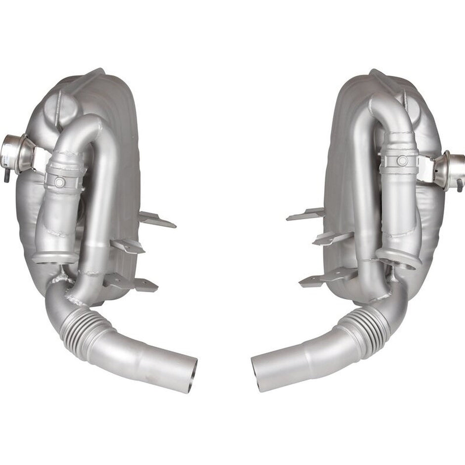 Sports rear exhaust system, "Super Sound", stainless steel, with adjustable sound flaps Porsche 996