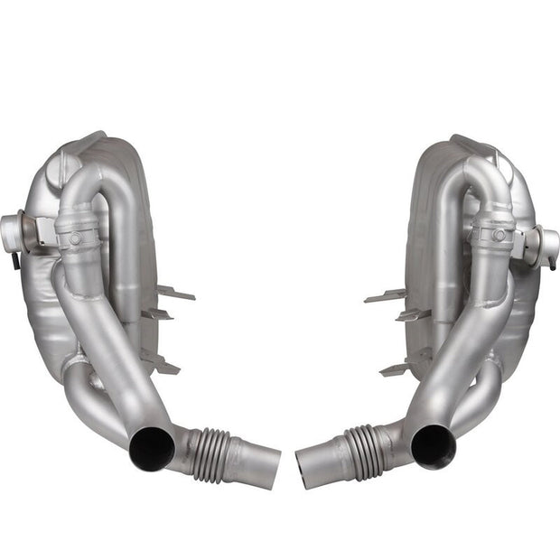 Exhaust Muffler Sport OE Style with adjustable valves. Porsche 997.1