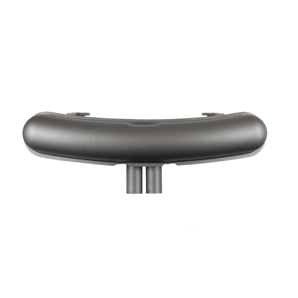 Muffler, with two central exhaust pipes, "GT3" style, Ø63 mm