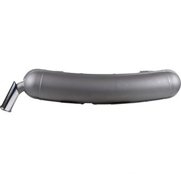 Auspuffschalldämpfer mit grau lackiertem 57-mm-Auslass | Porsche 911 1965 – 66 | Dansk