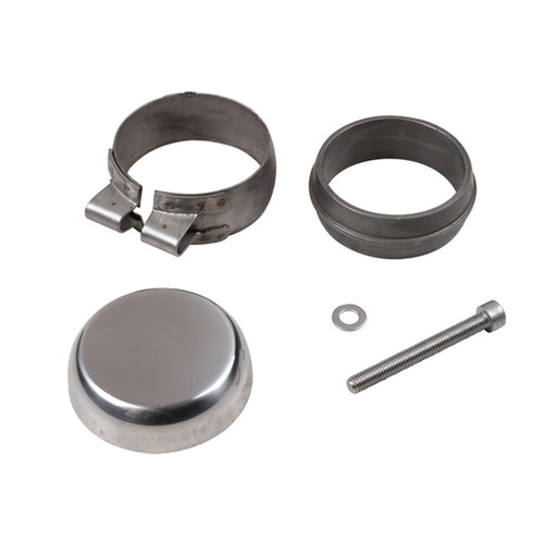 Absperrblock für Auspuff 92.560SD, Edelstahl – Porsche 964 C2/C4