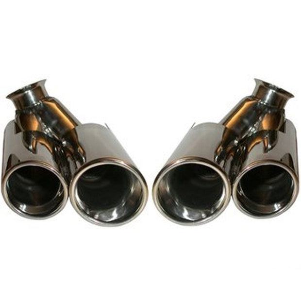 Exhaust tailpipes 4-pipe design. Porsche 996 08/2001>>