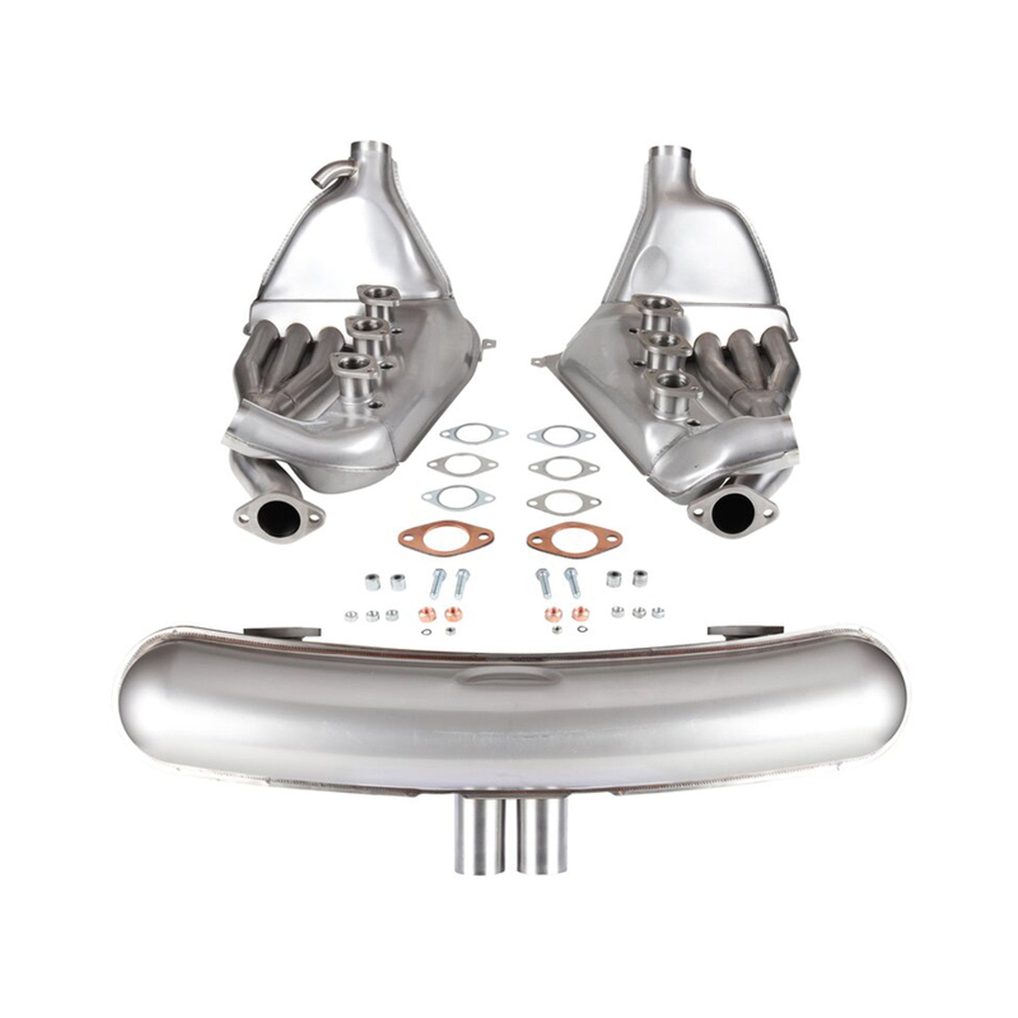 Sports Exhaust System GT3 Outlet & Big Bore Heat Exchangers | Porsche 911 1963 – 83 | SSI