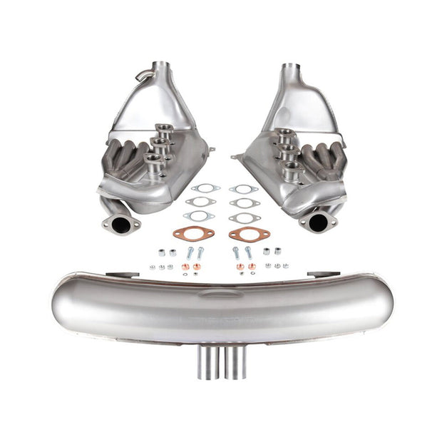 Sports Exhaust System GT3 Outlet & Big Bore Heat Exchangers | Porsche 911 1963 – 83 | SSI