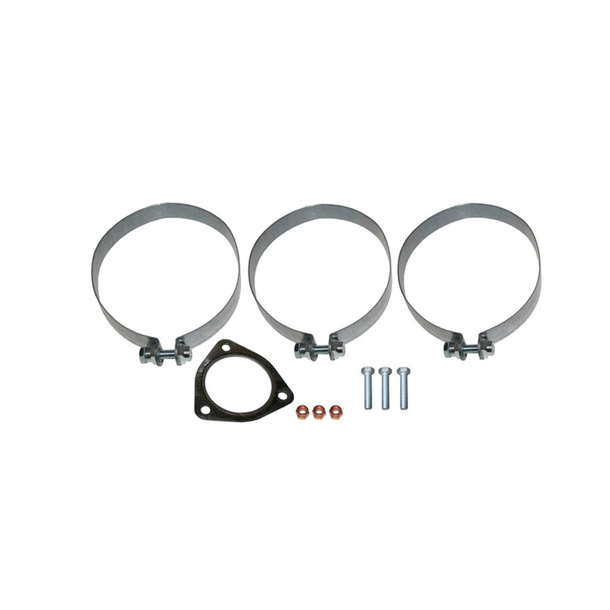 Montagesatz (3 Bänder) für Endschalldämpfer | Porsche 911 1975 – 83 | OEM
