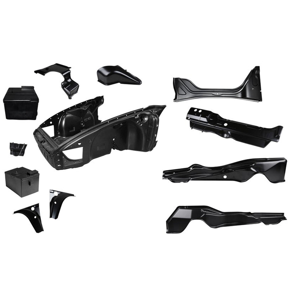 Karosserie-Vorbau-Set komplett mit Innenaufbau | Porsche 911 1968 – 1972 | OEM