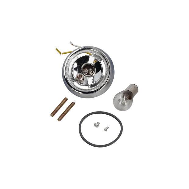 Lampenträger für Blinker, chrom – Porsche 356 B/ C