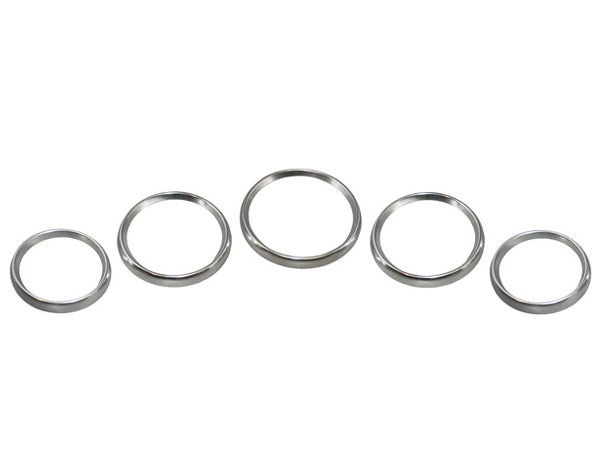 Instrumentenringe aus Aluminium – Porsche 911 / 964 / 993
