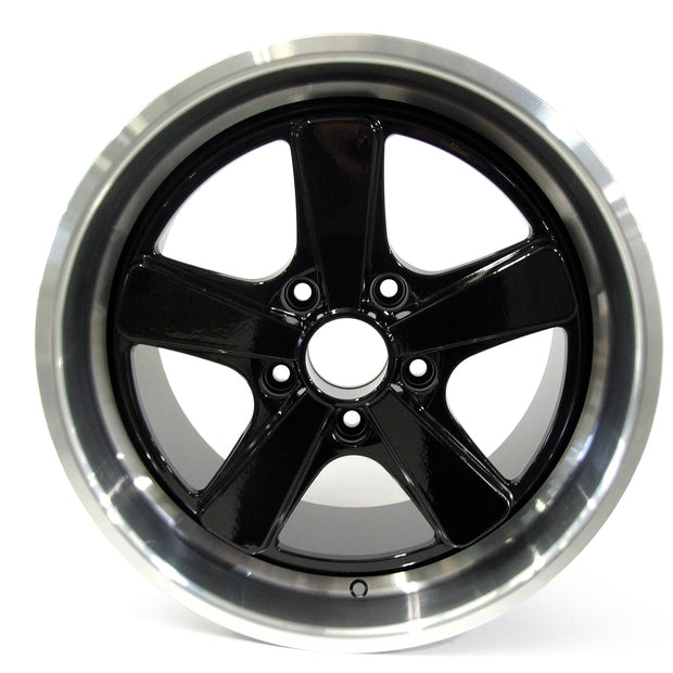 Alufelgen-Satz 19 Zoll 170C 8,5J ET56 / 11J ET67 Schwarz/Poliert | Porsche 993–991