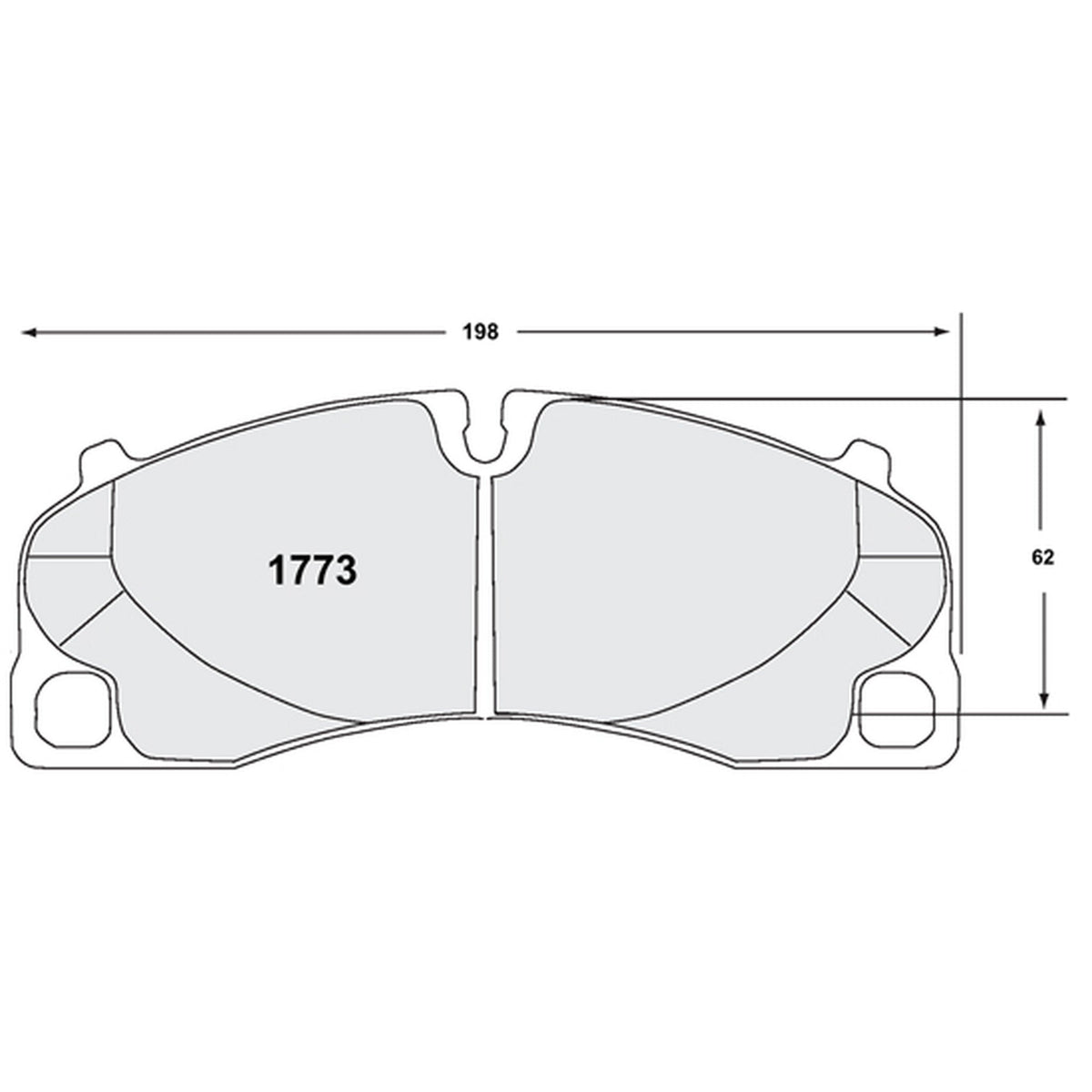 PFC Track & Race Front Brake Pads Porsche 991 / 992 / Cayman GT4