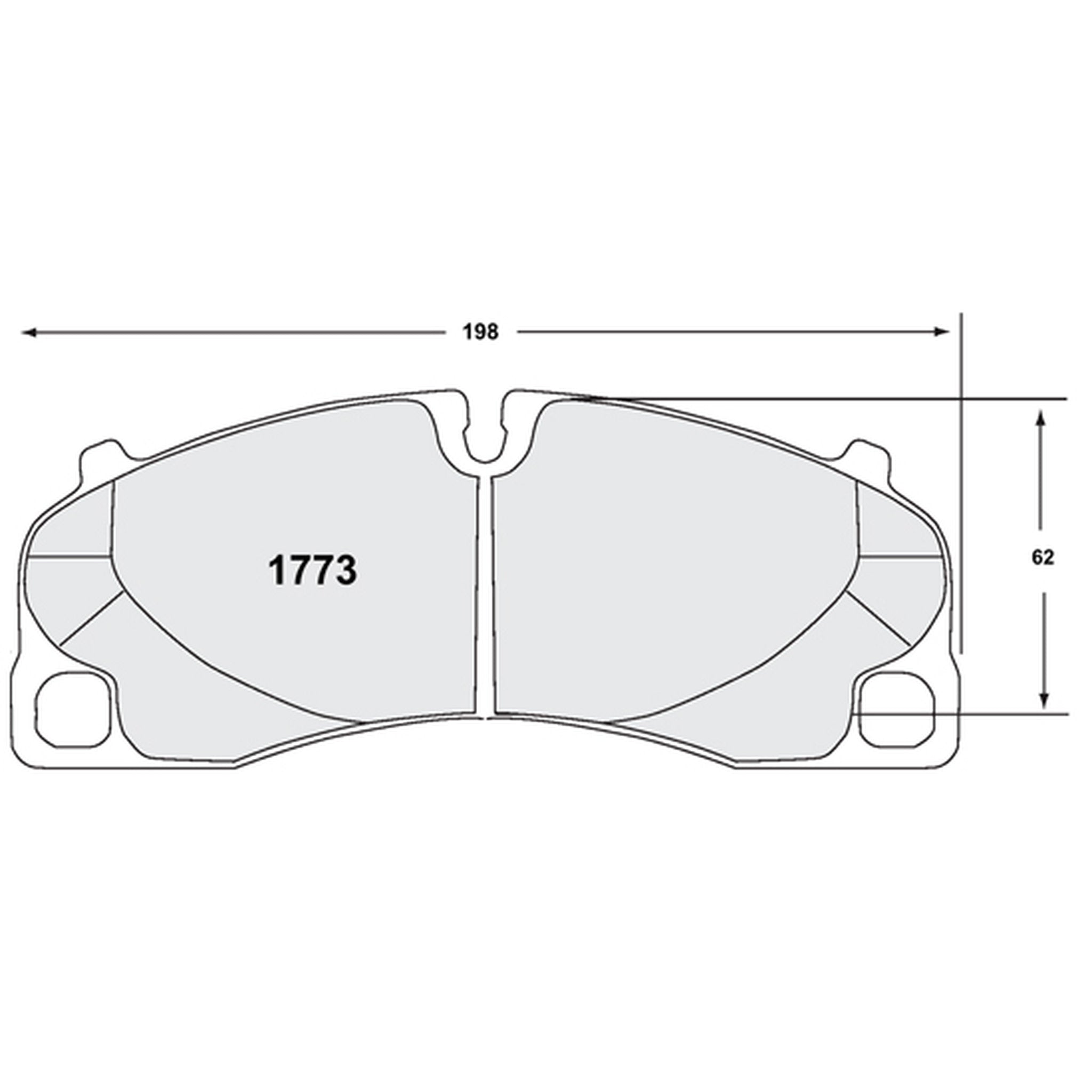PFC Track & Race Front Brake Pads Porsche 991 / 992 / Cayman GT4
