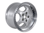 18-Zoll-Leichtmetallrad vorn, Silbermetallic. Porsche 964 Turbo 3.6L