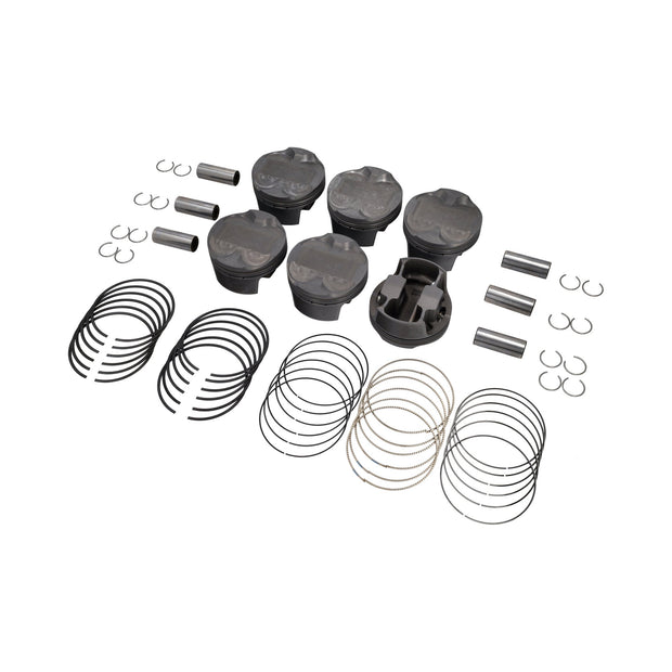 Piston Set for Cast Iron Cylinders 99mm Bore Repair Sleeves Porsche 997 3.8L