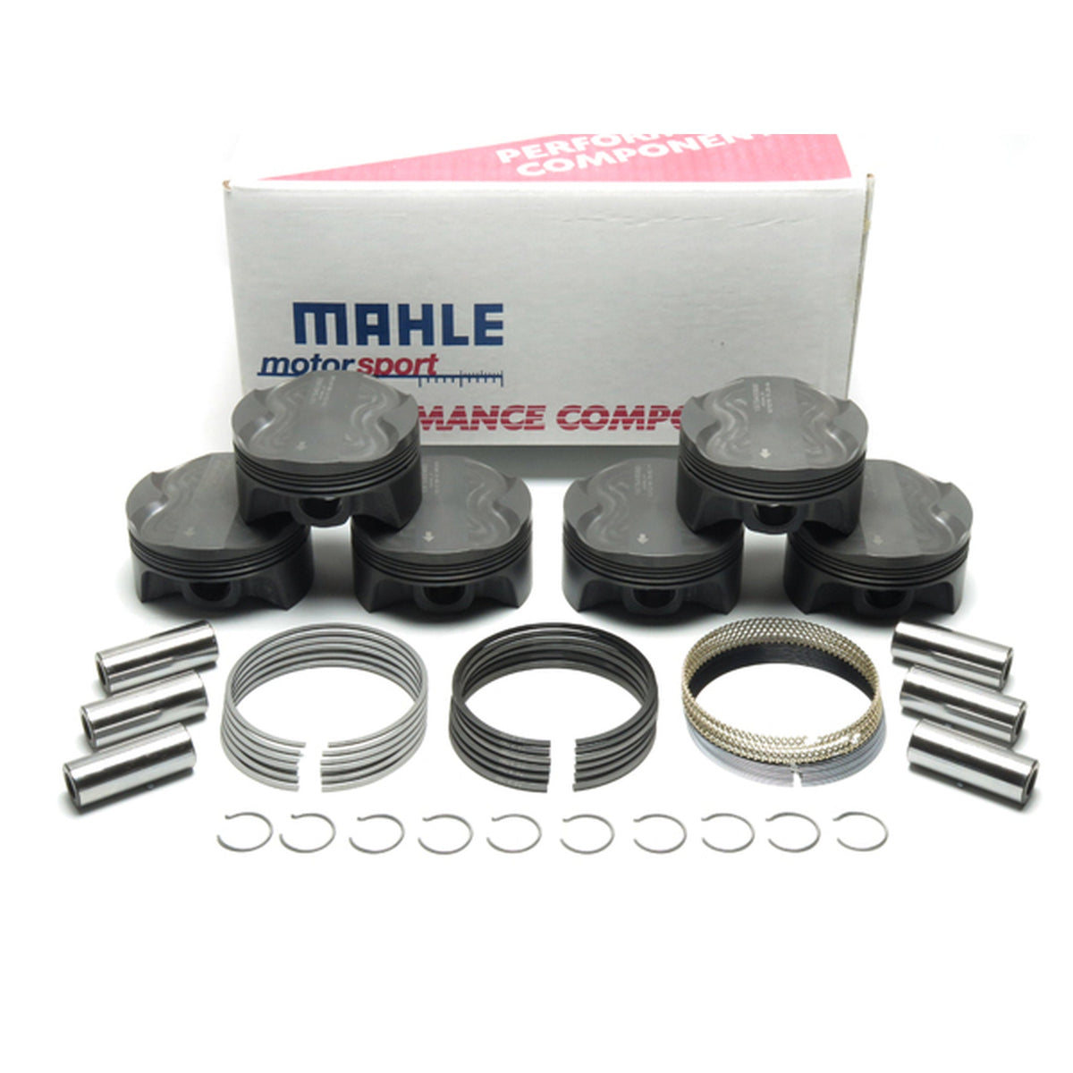 Kolbensatz für Nikasil-Laufbuchsen Porsche 997 3.8L