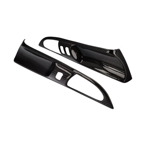 Door handle trims (covers), carbon. Porsche 987 / 987.2 / 997.1 / 997.2 LHD