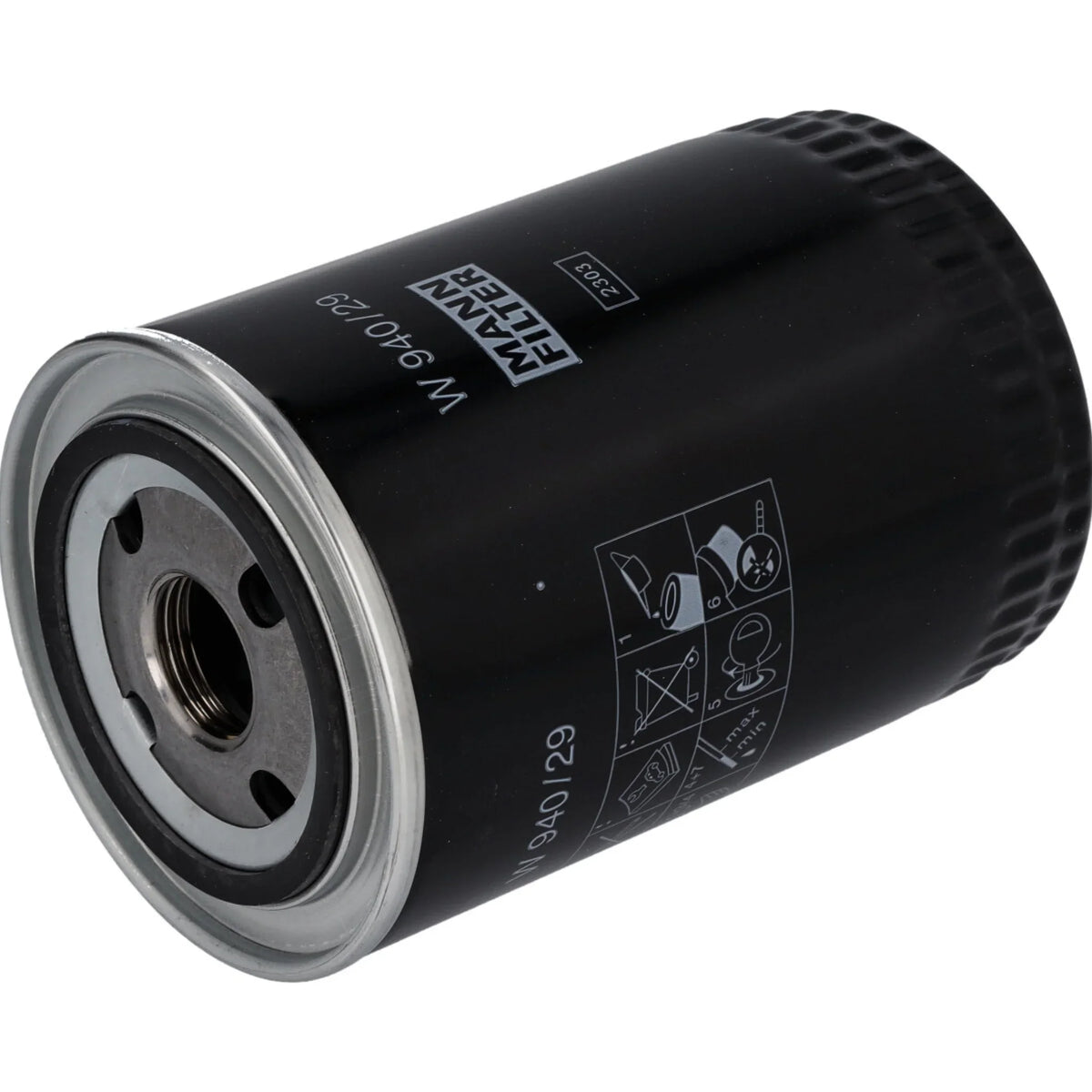Ölfilter Mann Porsche 911 Mahle OC54_1