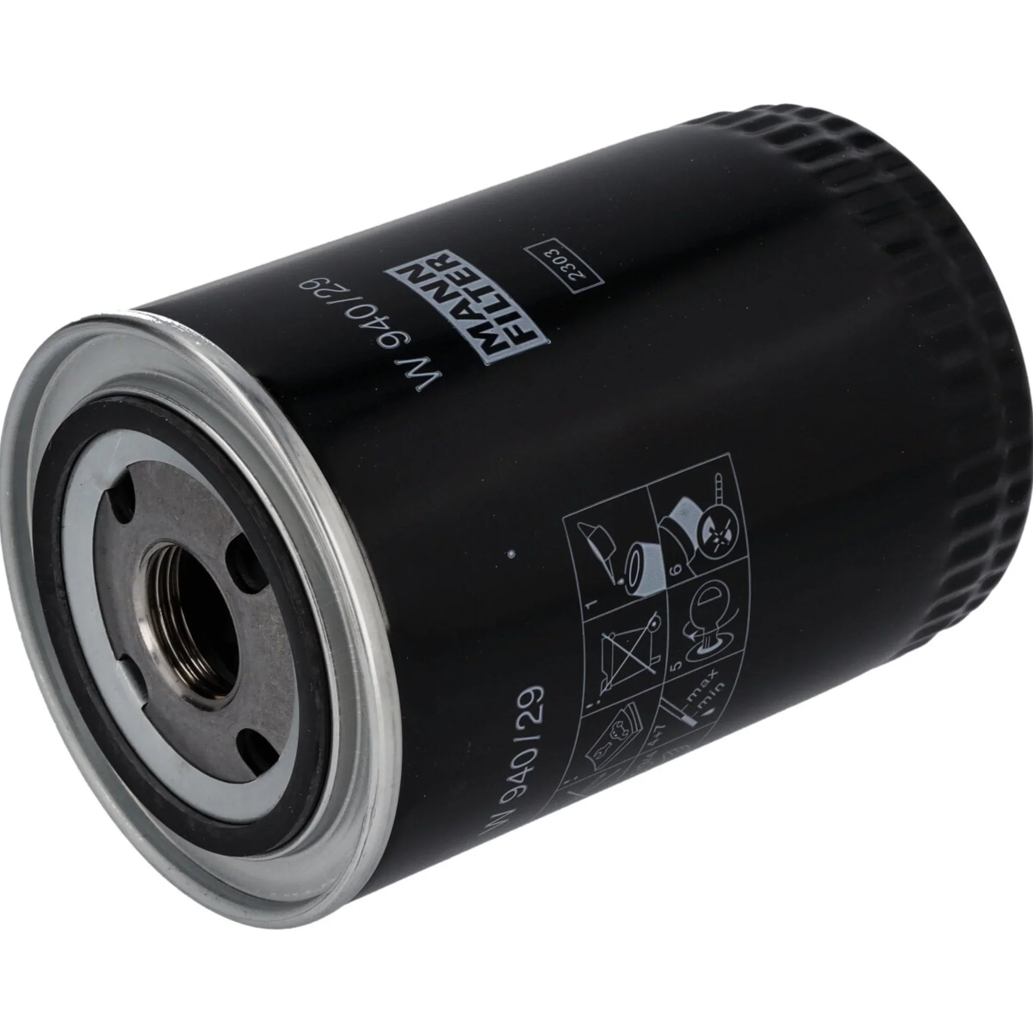 Ölfilter Mann Porsche 911 Mahle OC54_1