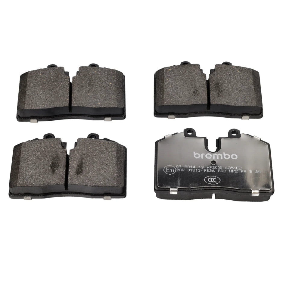 Brembo Sport Bremsbeläge HP2000 Porsche_2