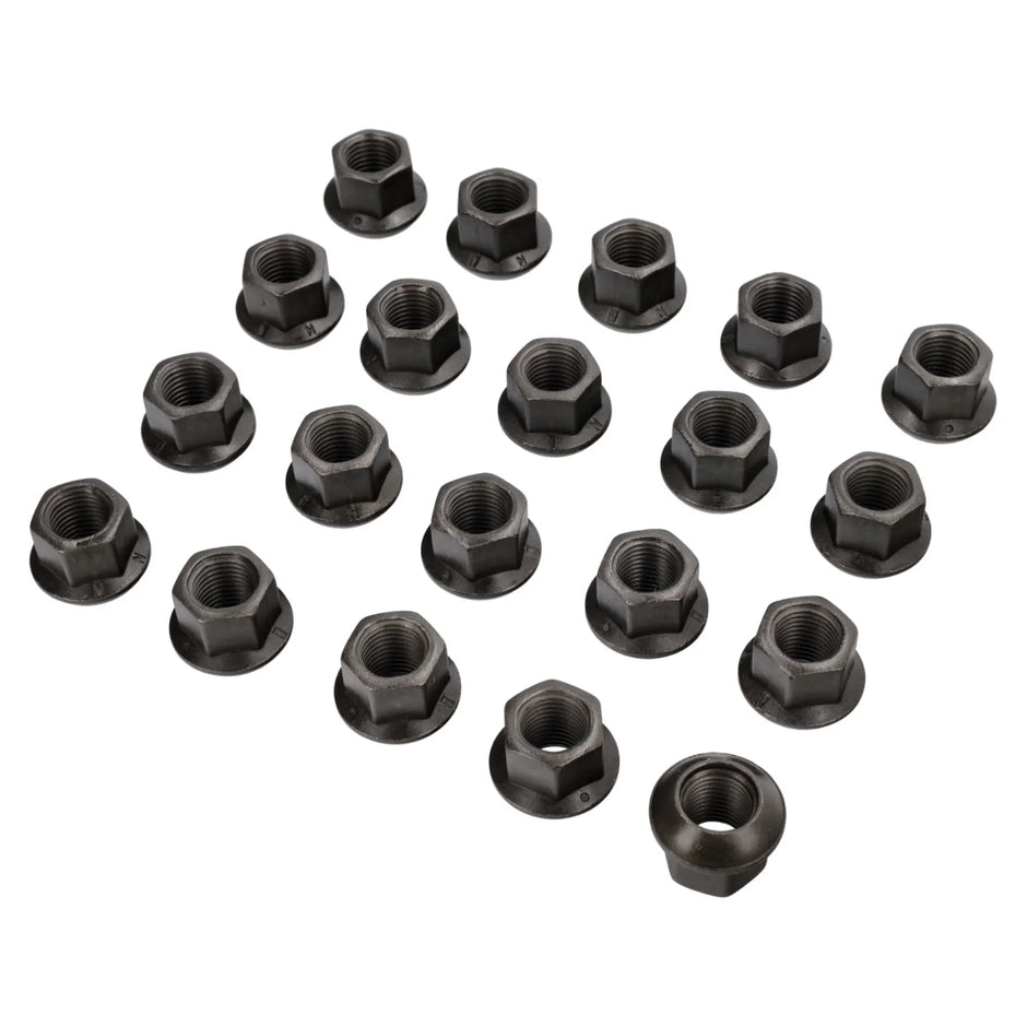 Radmuttern Stahl Schwarz Porsche 20er Set_1