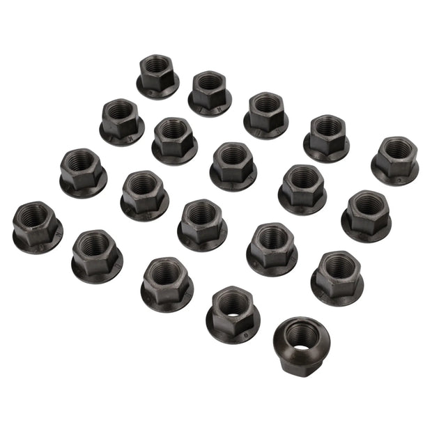 Radmuttern Stahl Schwarz Porsche 20er Set_1