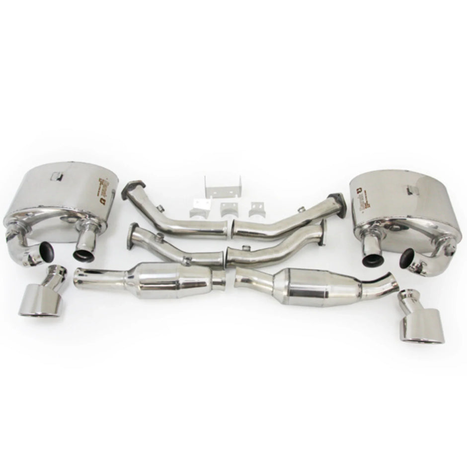 Edelstahl Sportabgasanlage Komplett Porsche 993 Carrera_1