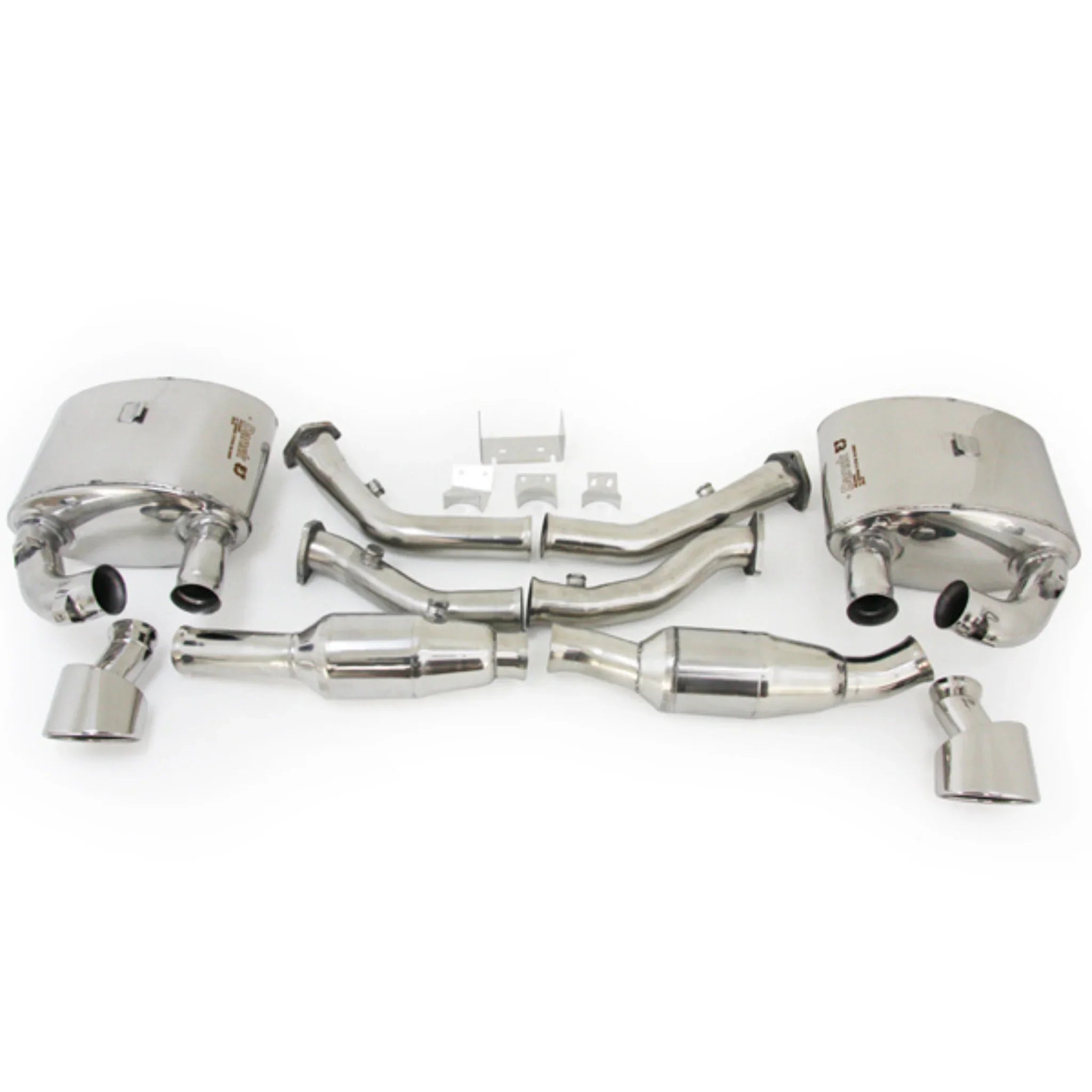 Edelstahl Sportabgasanlage Komplett Porsche 993 Carrera_1