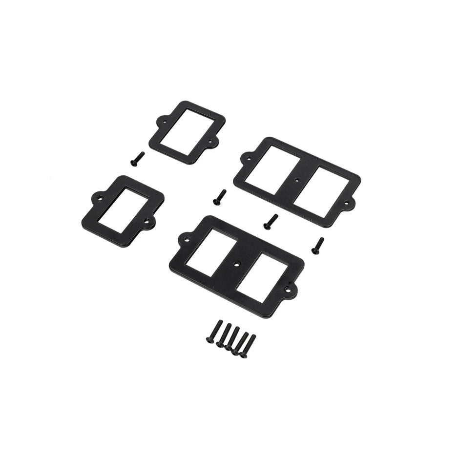 Fensterheberschalter Rahmen Alu CNC Porsche_1