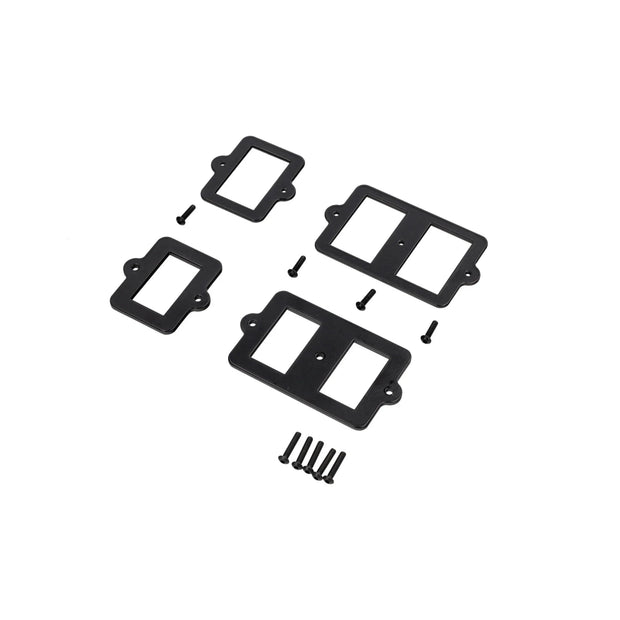Fensterheberschalter Rahmen Alu CNC Porsche_1