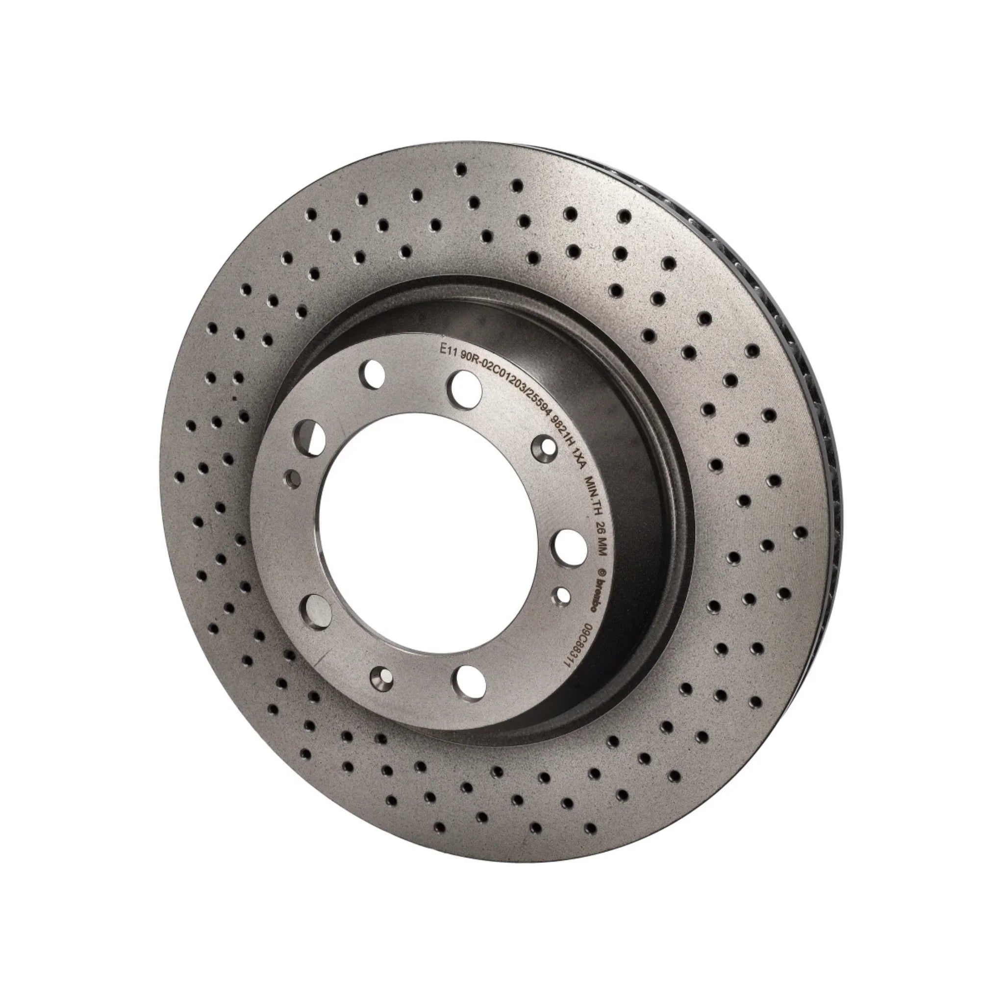 Bremsscheibe Hinten Brembo Porsche 993 C2 C4_4