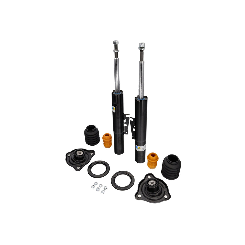 Bilstein B4 Stoßdämpfer für die Vorderachse inkl. Domlager und Befestigungsmaterial. Passend für Porsche 996 C4/C4S/TT (1997–2005).