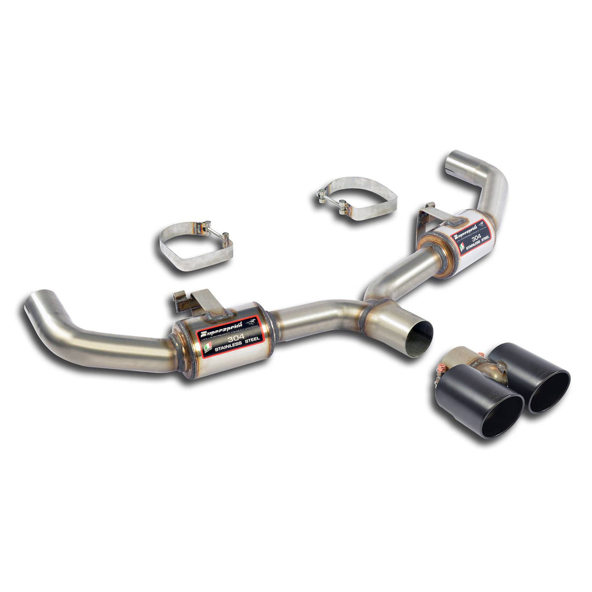 Supersprint "Sport" Muffler / Rear Muffler Porsche 718 Boxster / Cayman