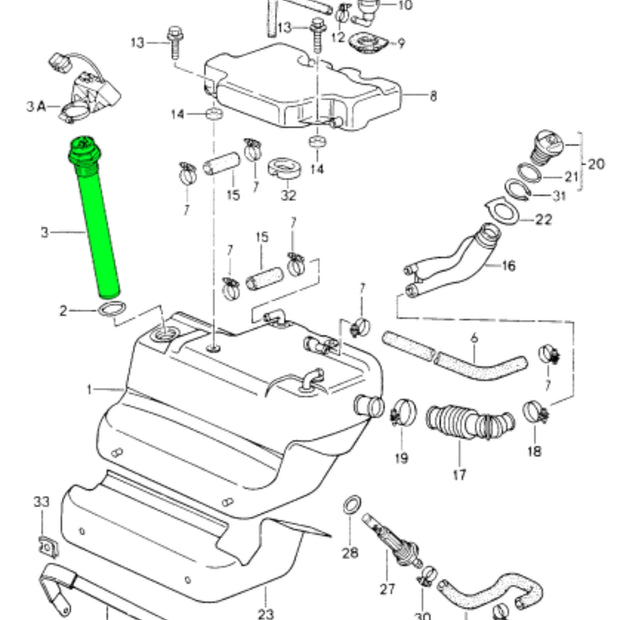 Kraftstoffstandgeber Tankgeber Porsche 964 993_2
