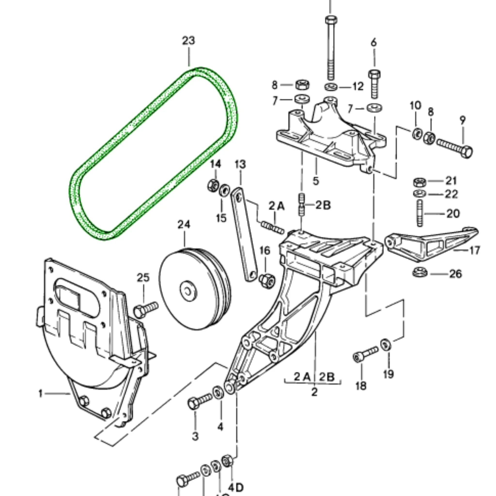 Klimariemen York Kompressor Porsche 911_2