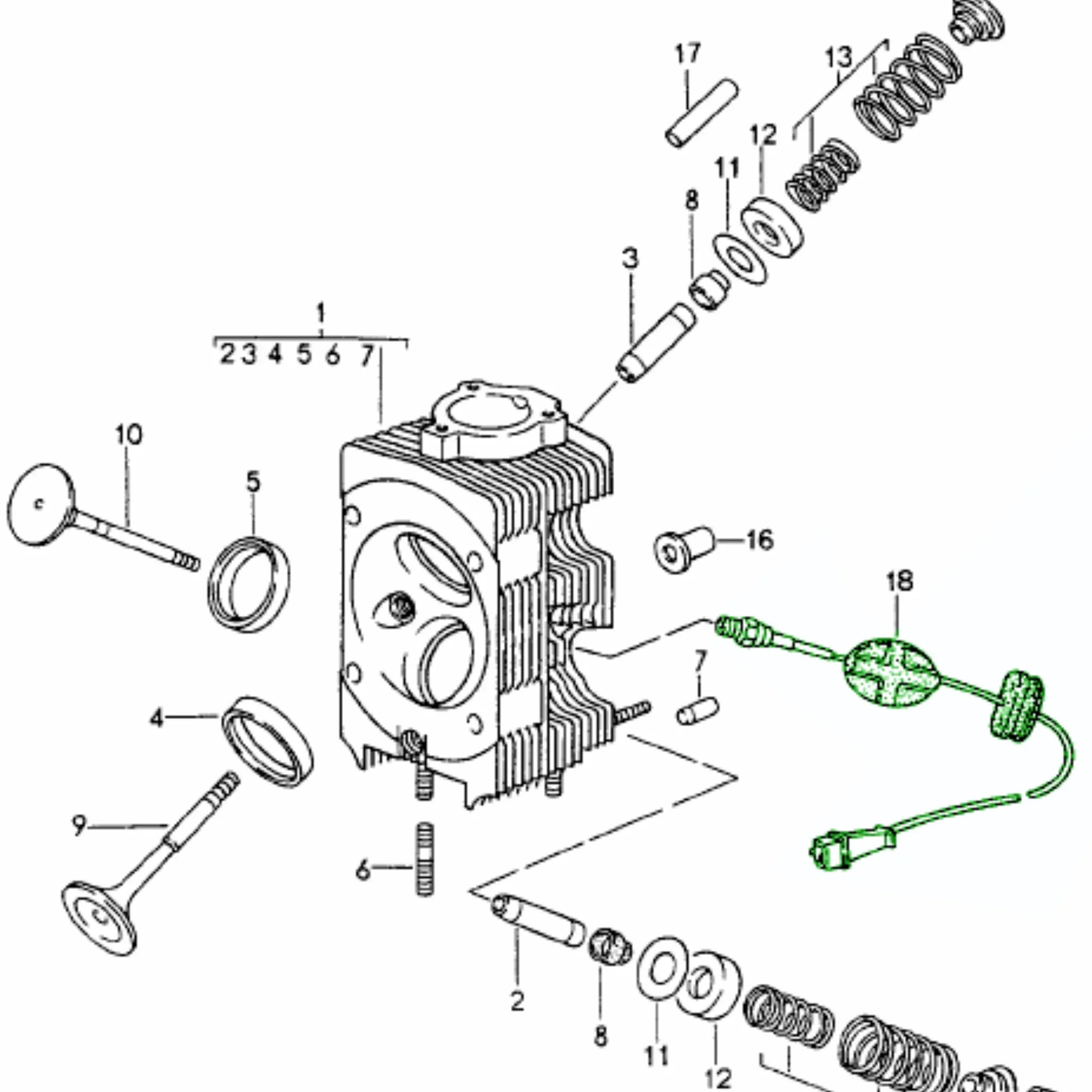 Zylinderkopf Temperatursensor Bosch Porsche 993_2