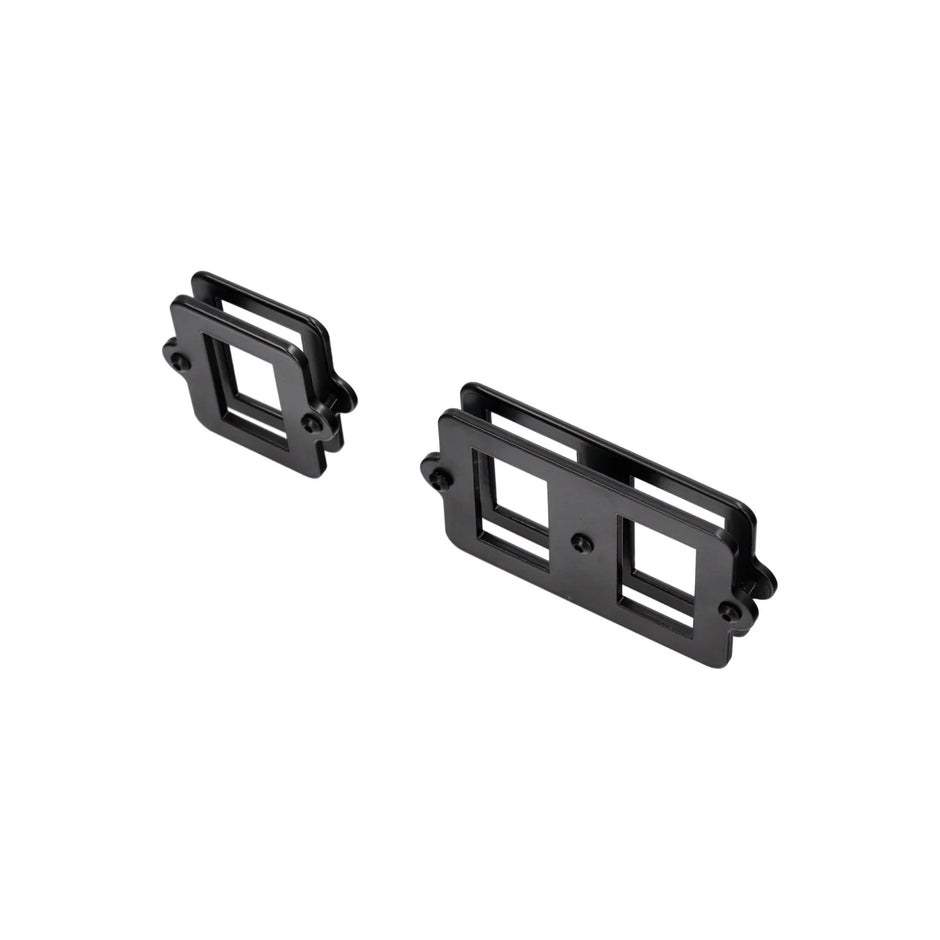 Fensterheberschalter Rahmen Alu CNC Porsche_2