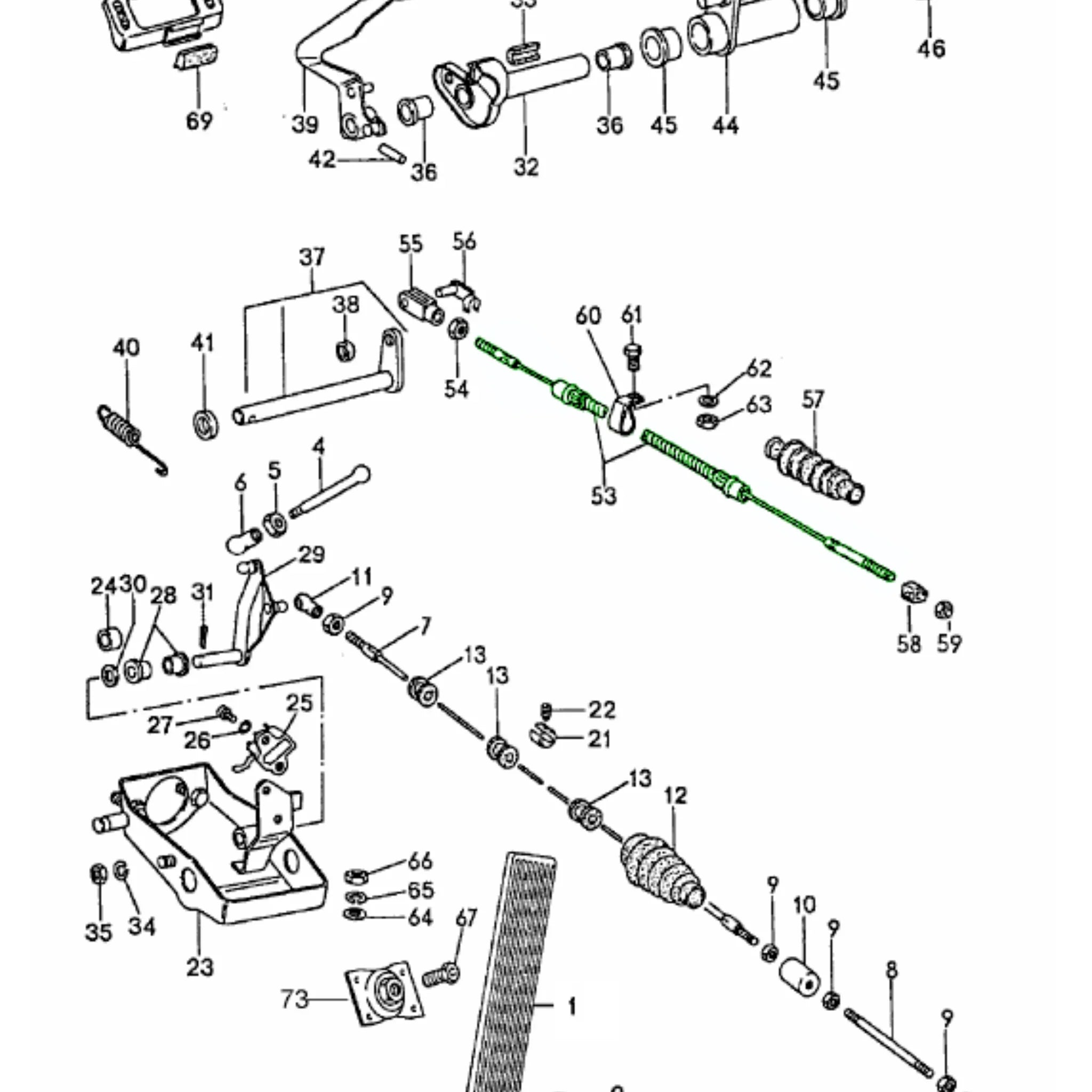 Kupplungsseil Porsche 911 1975 Tacho Mechanisch_2