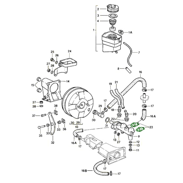 Bremslichtschalter 2-polig Bosch Porsche 911 G50_2