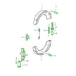 Handbremsbacken Federn Satz Porsche 964 993_2