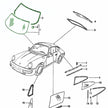 Frontscheibe Getönt Original Porsche 964_2