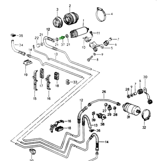 Rückschlagventil Kraftstoffpumpe Original Porsche_2