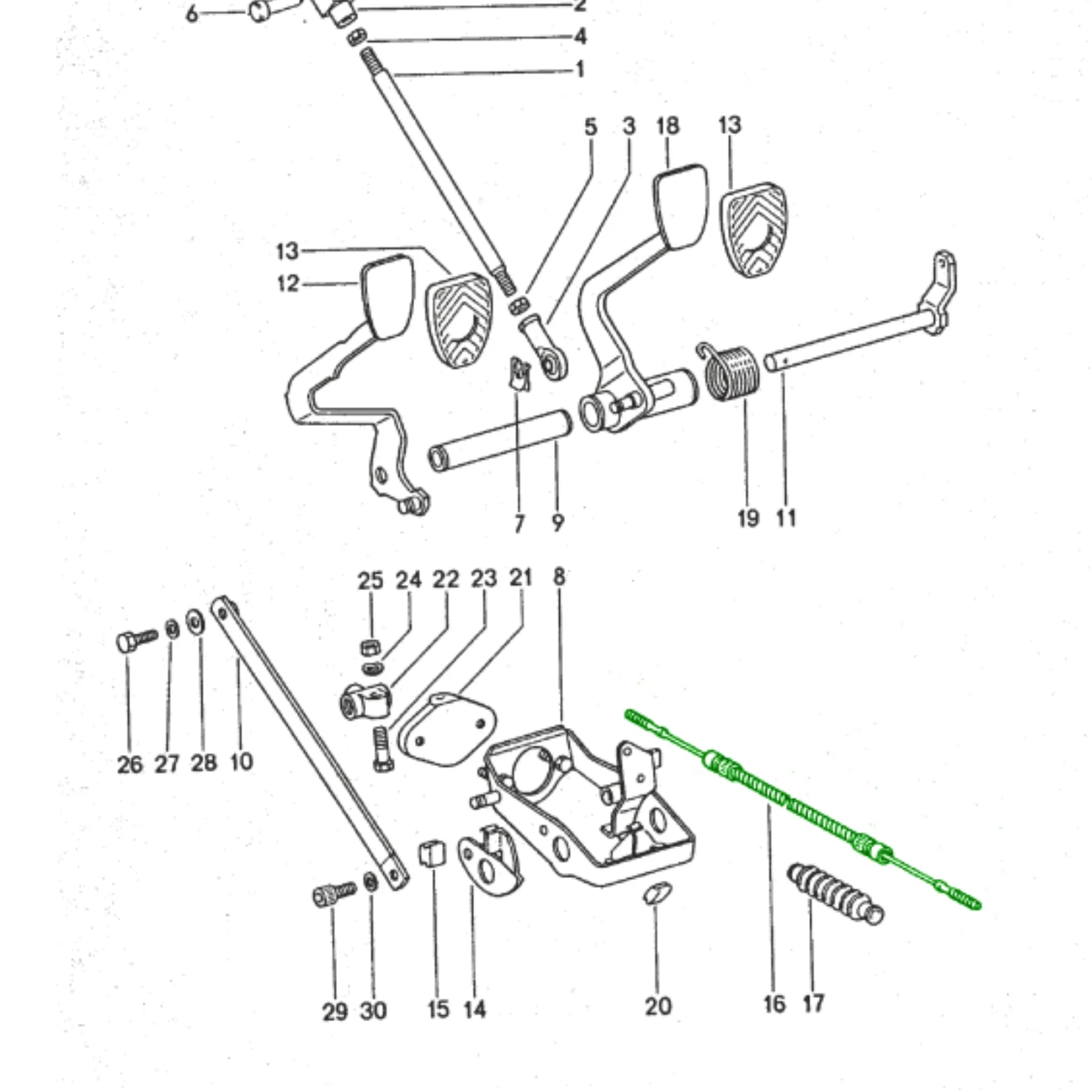 Kupplungsseil Porsche 911 915 73-86_2