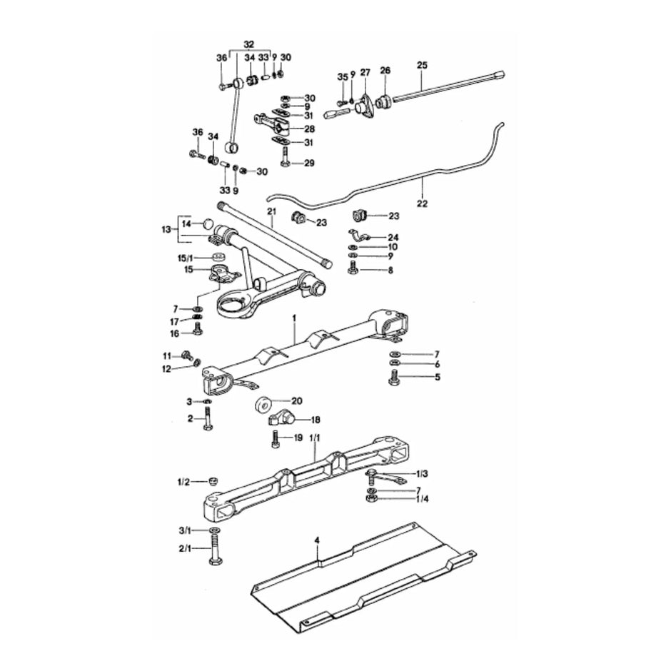 Powerflex Stabilisatorbuchsen Vorne 20mm Porsche_2