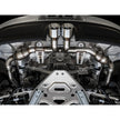 AWE Touring Edition Auspuffanlage mit silbernen Spitzen – Porsche 718 Boxster / Cayman