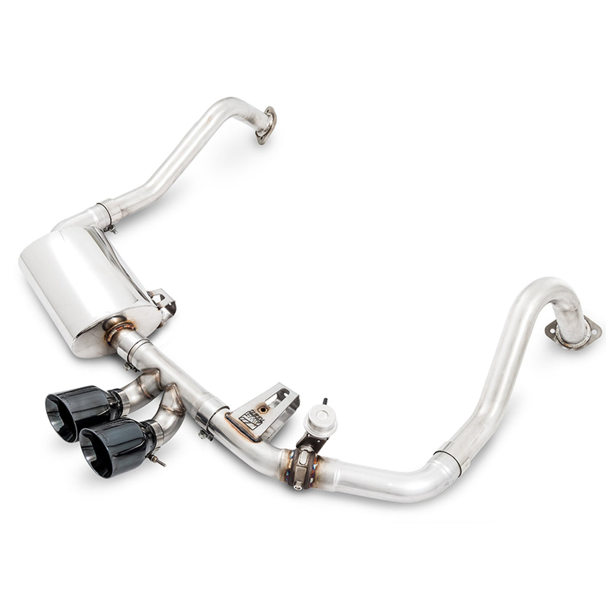 AWE SwitchPath™ Auspuffanlage mit schwarzen Spitzen – Porsche 718 Boxster / Cayman