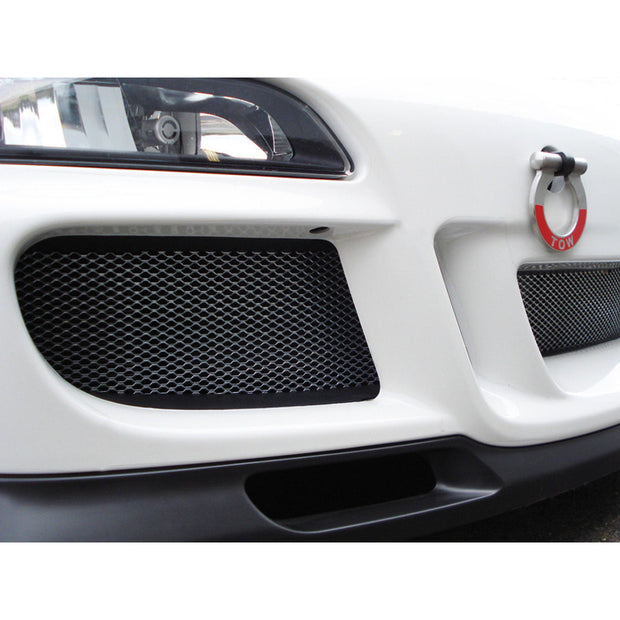 Rennline Wire Mesh Front Bumper Grille Kit. Porsche 997 Turbo 05-09
