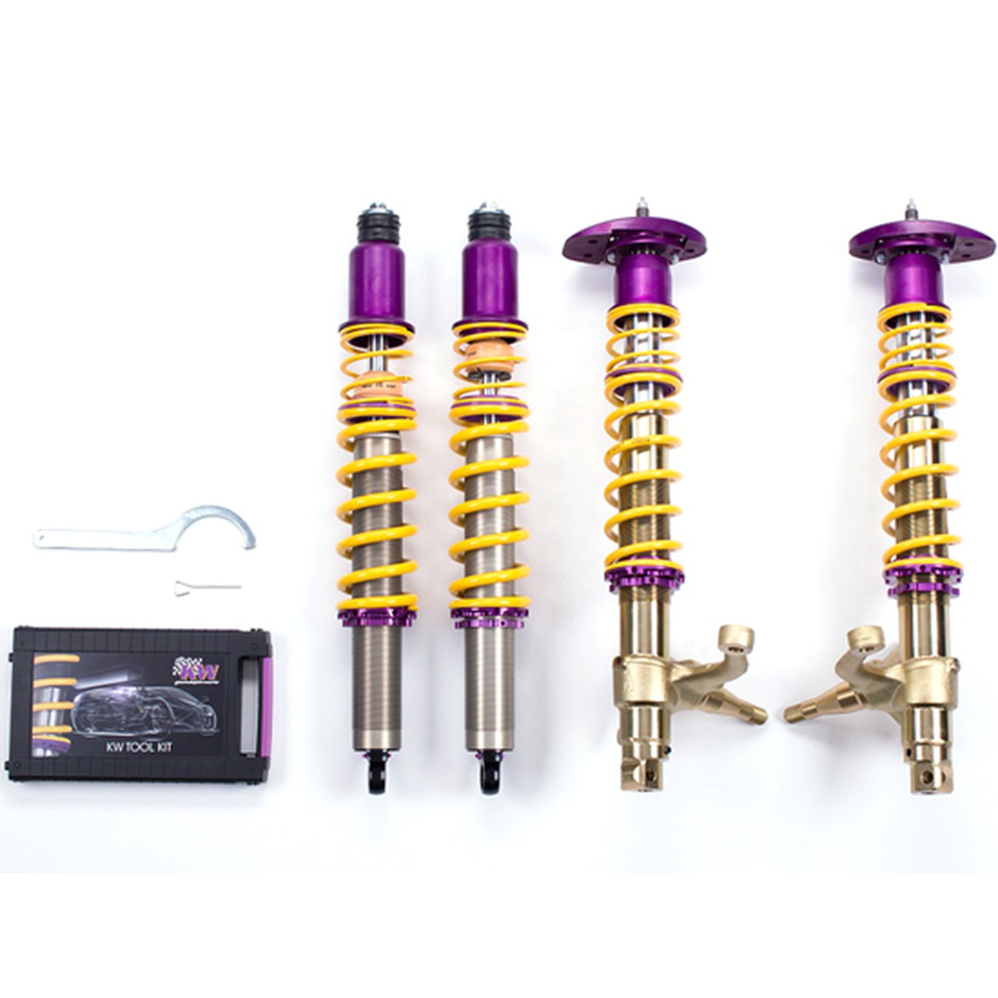 Club Sport Coilover Suspension including Top Mounts | Porsche 911 G-Series 1974 – 1989 | KW