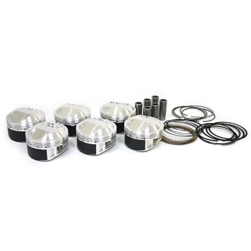 Kolbensatz geschmiedete 4032-Alu 11,0:1 2,00 mm Übermaß | Porsche 911 3,6 l | JE Pistons