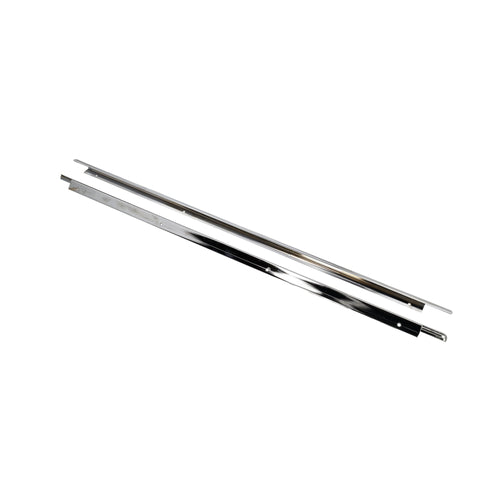 Chrome door panel trim set top for Porsche 356 Pre-A / 356A Coupé